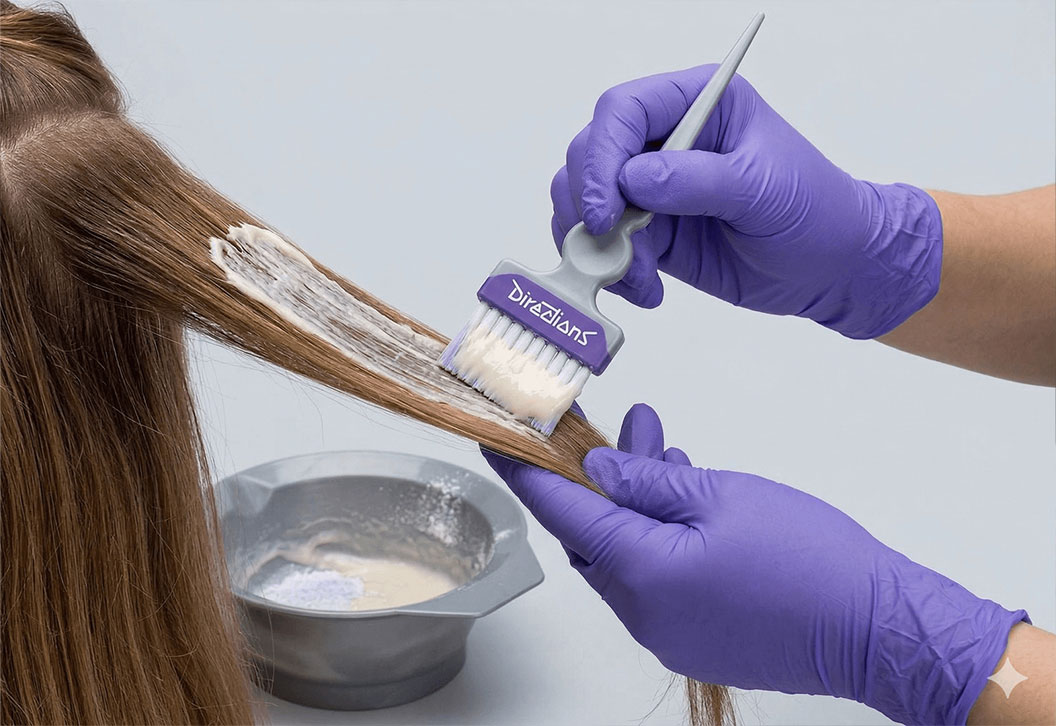 תהליך הבהרת שיער מקצועי