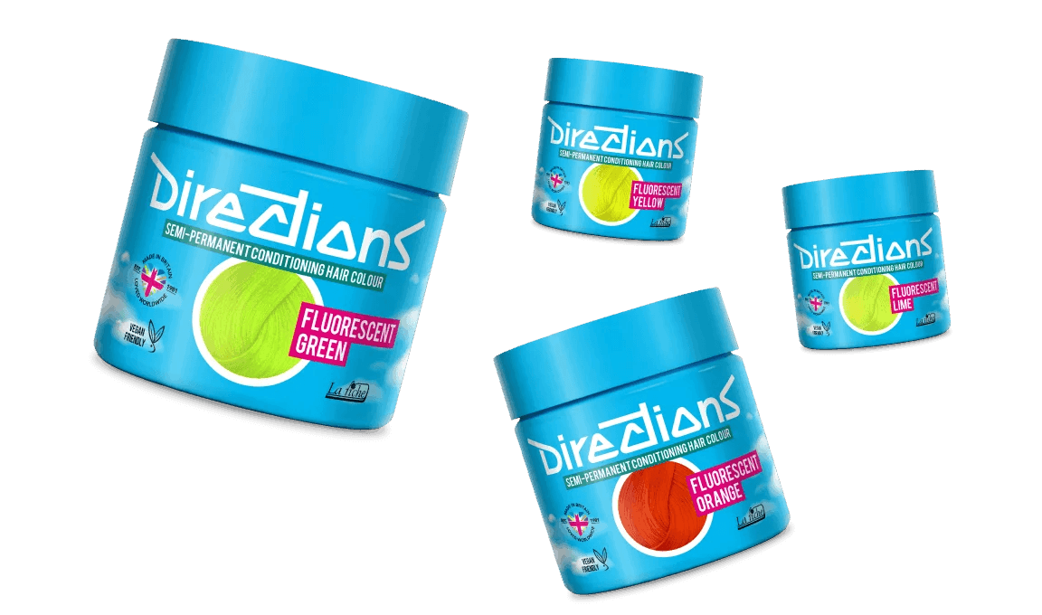 צבעי שיער בגוון פלוריסנטי