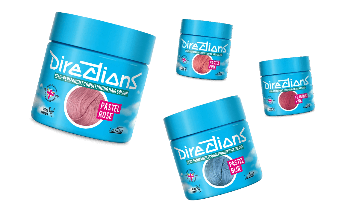 צבעי שיער בגוון פסטל